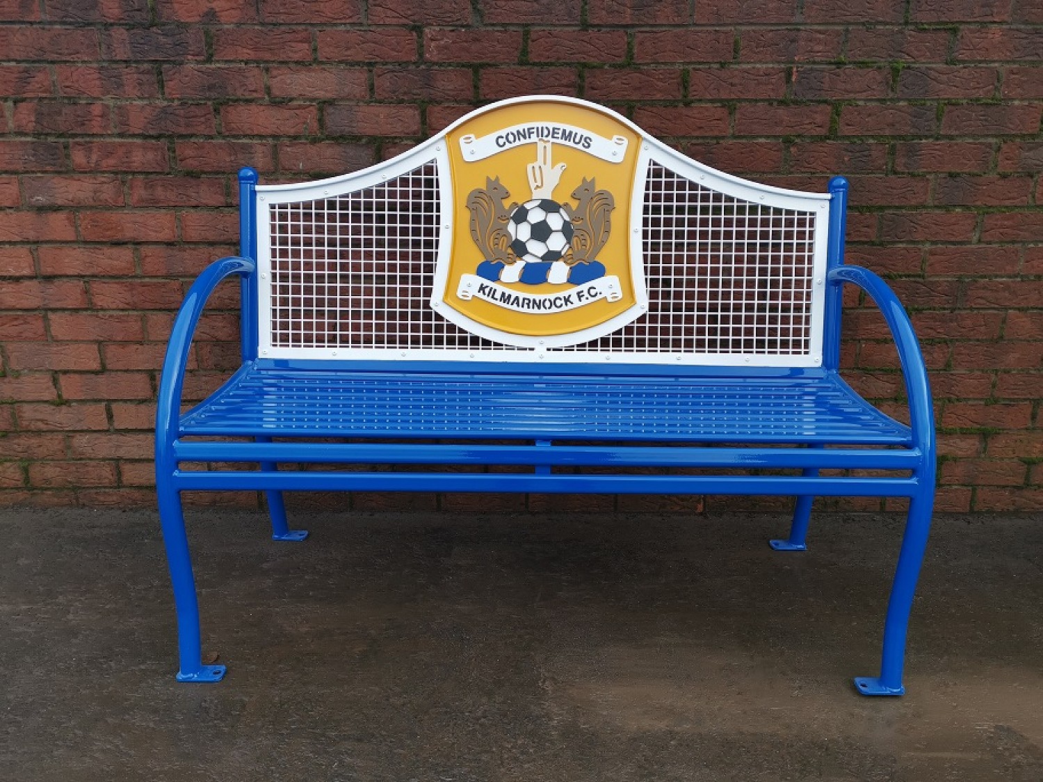 Kilmarnock Football Club Bench Seat · David Ogilvie Engineering