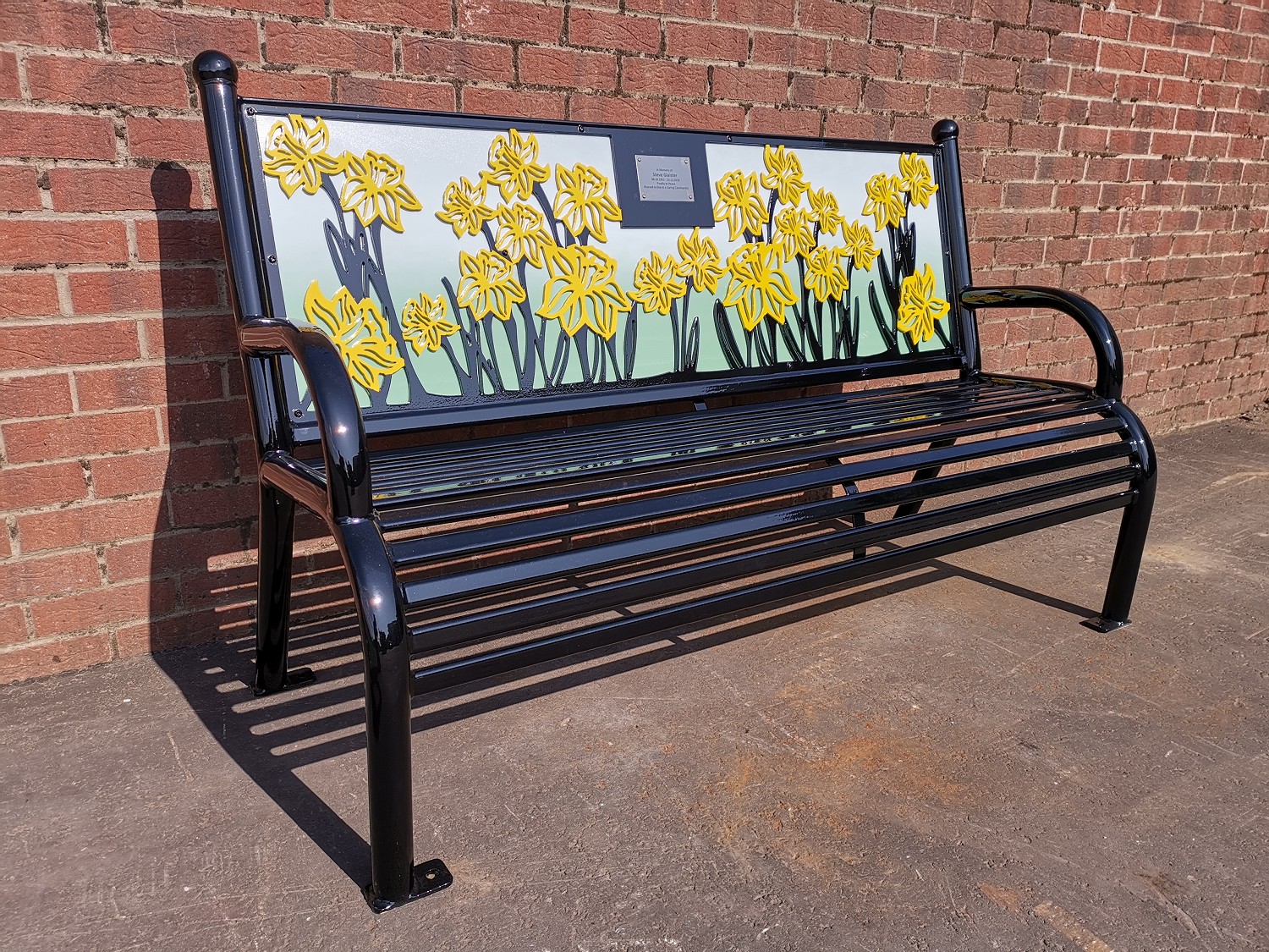 Daffodil Bench Seat David Ogilvie Engineering Street Park