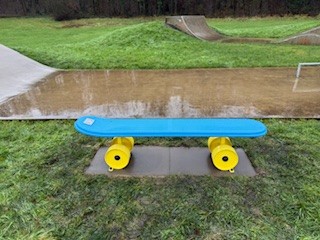 Skateboard Bench